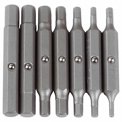 Screwdriver Bit Set 1/4 Hex Shank