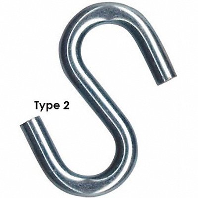 S-Hook Zinc Plated 526 2X 189lb