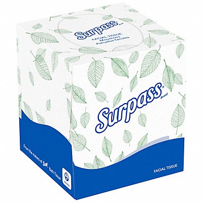 Facial Tissue 3240ct. White 2 Ply PK36