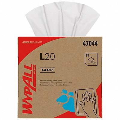 Dry Wipe 880ct. Pop-Up Box White PK10