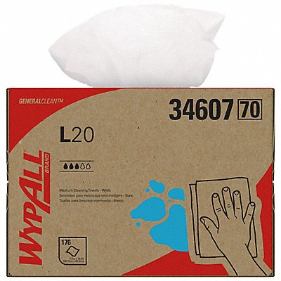 Dry Wipe 176ct. Brag Box White