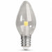 LED 0.35 W C7 Candelabra Screw (E12) PK4