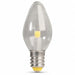 LED 0.6 W C7 Candelabra Screw (E12) PK4