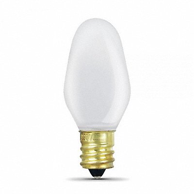 LED 0.6 W C7 Candelabra Screw (E12) PK2