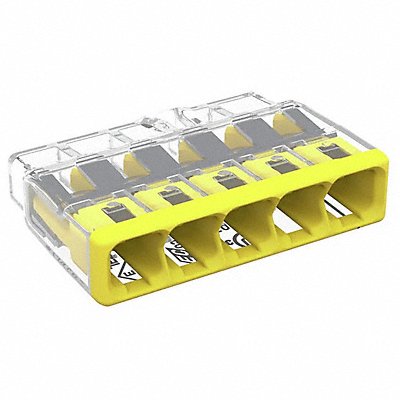 Push-In Connector Yellow 0.73 600V