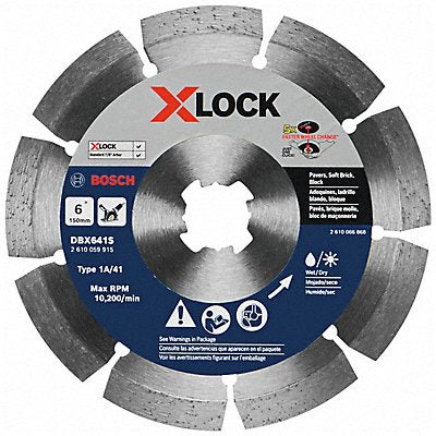 Diamond Grinder Blade 6 Blade X-Lock