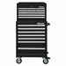 Blk Light Duty Tool Chest/Cabinet Combo