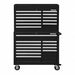 Blk Heavy Duty Tool Chest/Cabinet Combo