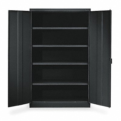 Storage Cabinet Unassembled Black