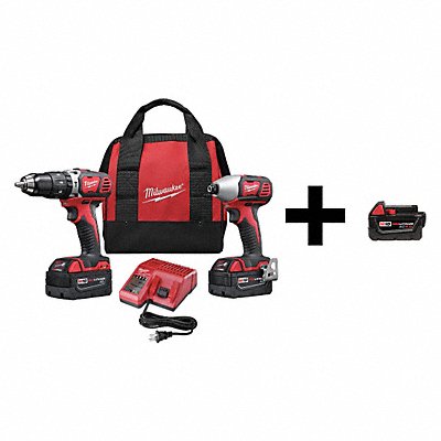 Cordless Combo Kit 18.0 V 2 Tools 3 Batt