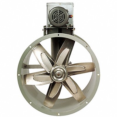 Steel 19 Dia 16.5 L 28.3 H Tubeaxial Fan