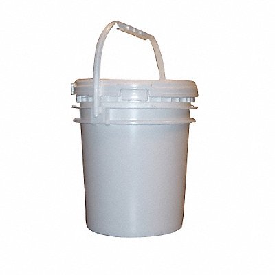 Pail Polyethylene White Screw Top Lid