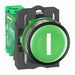 Push Button with Transmitter Green 22mm