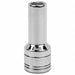 Socket Steel Chrome 8 mm