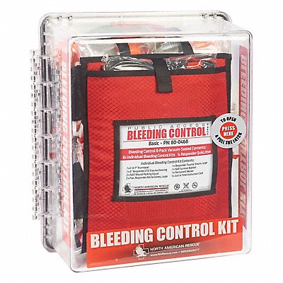 Bleeding Control Kit Clear Red