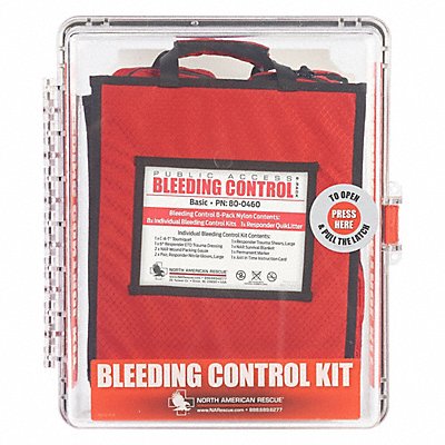 Bleeding Control Kit Clear Red