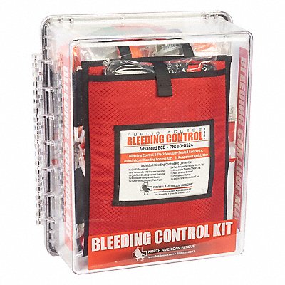 Bleeding Control Kit Clear Red