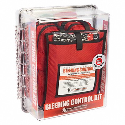 Bleeding Control Kit Clear Red