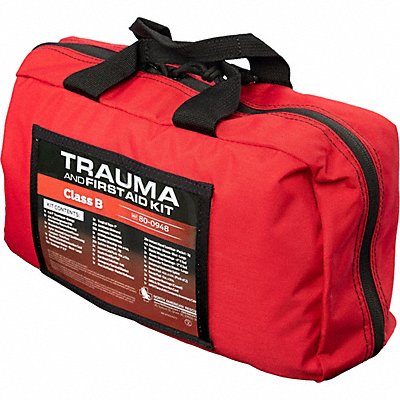 First Aid Trauma Kit Red