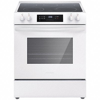 Electric Range White 36 3/8 H