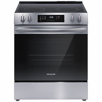 Electric Range Silver 36 3/8 H