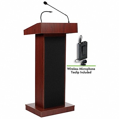 Orator Lectern with Wireless Tie Clip Mi