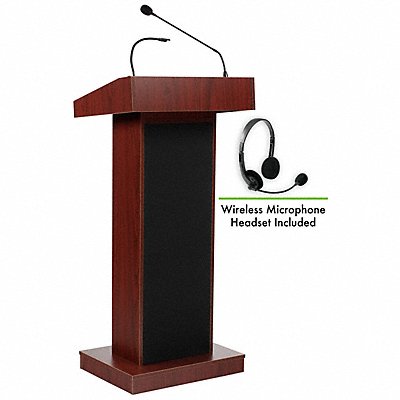 Orator Lectern with Wireless Headset Mic
