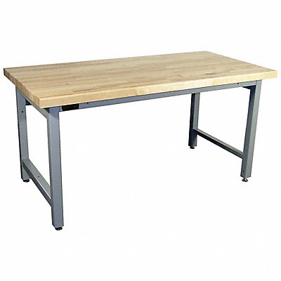 Workstation Solid Maple Lt Gray