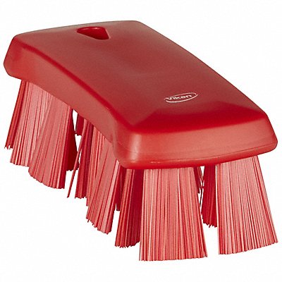 K8360 Cleaning Brush 6 7/8 in L Red Bristle