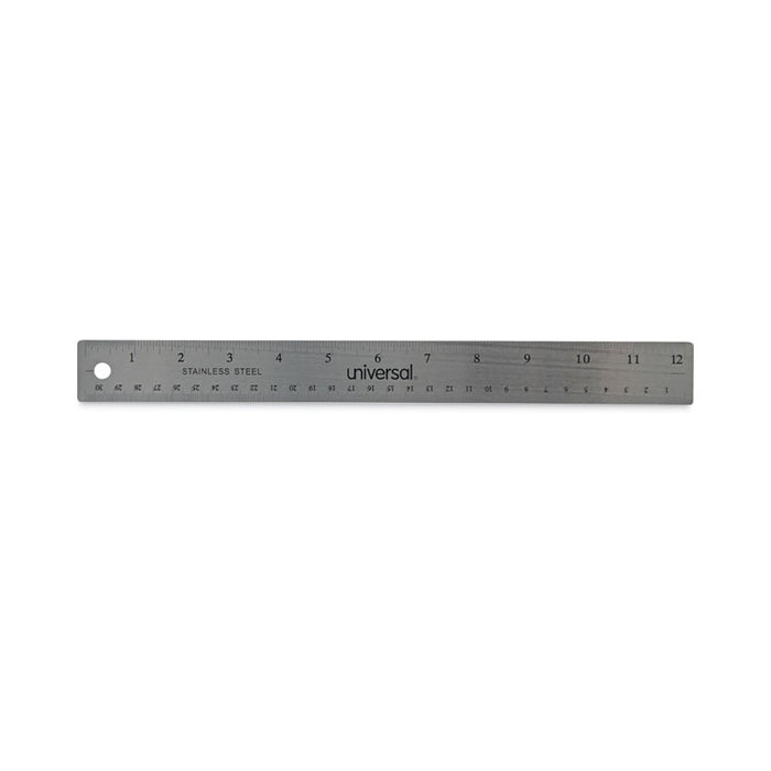 RULER,12",STST,CRK BCKNG