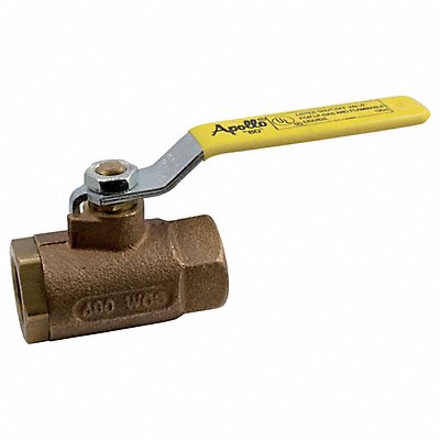 Bronze Gas Ball Valve Inline FNPT 1 in