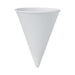 CUP,CONICAL,RLD RIM,4OZ