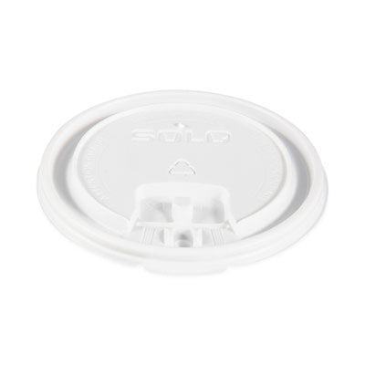 LID,F/16 OZ HOT CUP,WHT