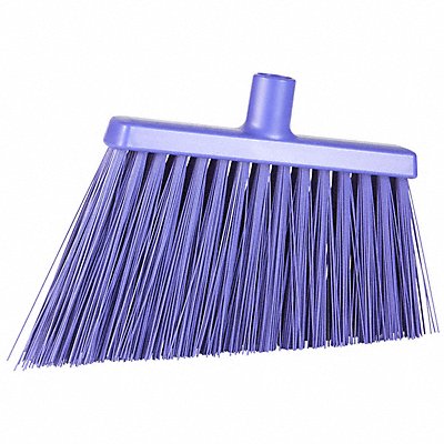 Angle Broom Head Bristle Purple 6 3/4 L