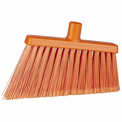 Angle Broom Head Bristle Orange 5 1/2 L