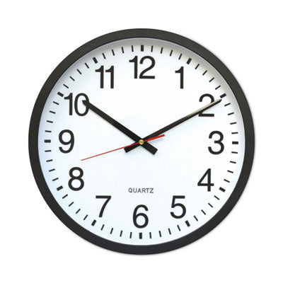 CLOCK,WALL,12.5",BK