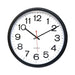 CLOCK,WALL,QTZ,13.5",BK