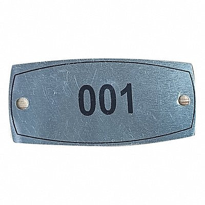 Locker Number Plates