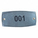 Locker Number Plates