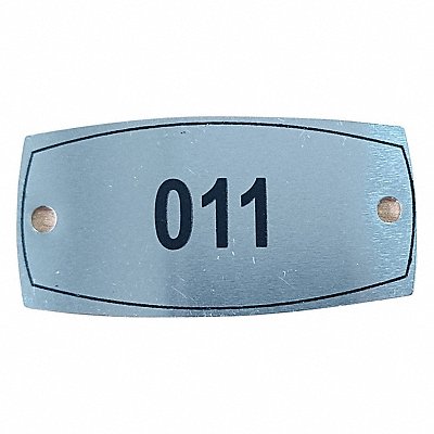 Locker Number Plates