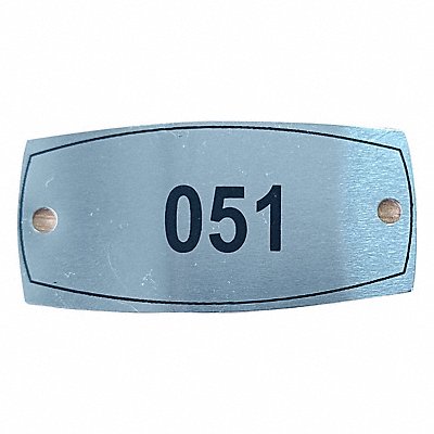 Locker Number Plates