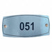 Locker Number Plates