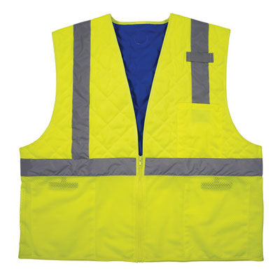 VEST,6668 COOLING,LIME,XL