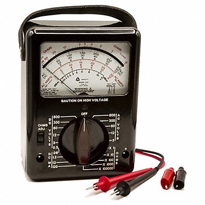 Analog Multimeter 1.5VDC Battery 5.9 W