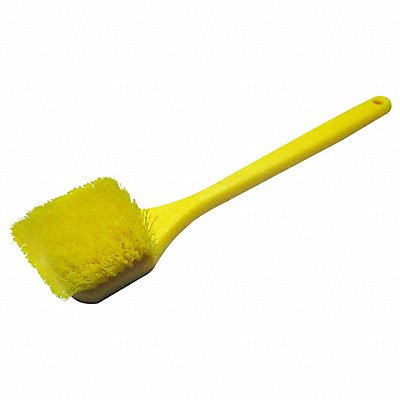 Scrub Brush Straight Poly 20 Yellow