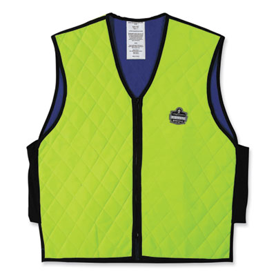 VEST,6665 COOLING,LIME,2X