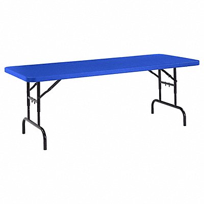 Table Blue 30x72 ADJ HT