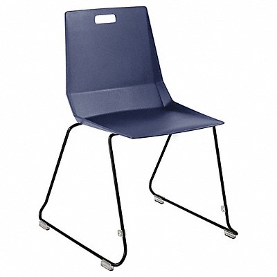 Luvra Blue plastic stack chair