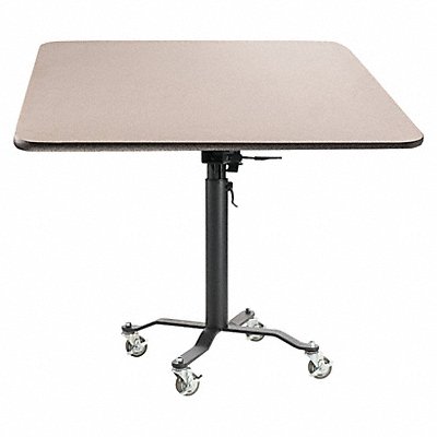 Square Adjustable Table Grey 36 