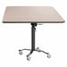 Square Adjustable Table Grey 36 